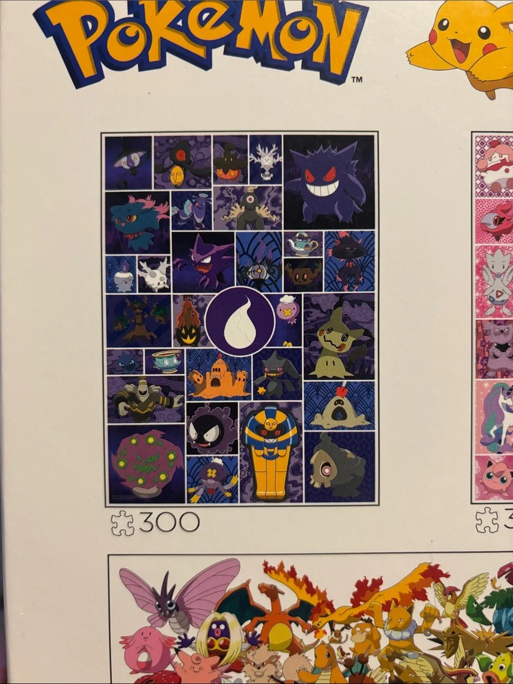 Three 300 piece Pokémon puzzles!